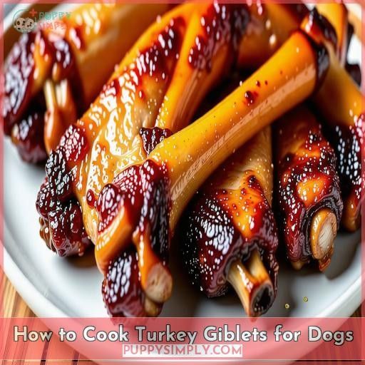 How to Cook Turkey Giblets for Dogs