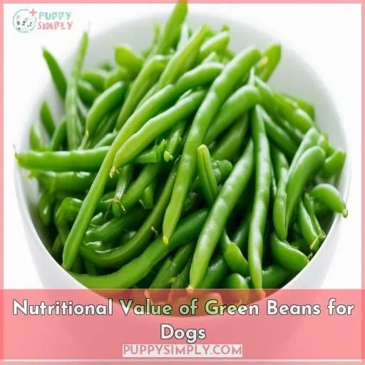 Nutritional Value of Green Beans for Dogs