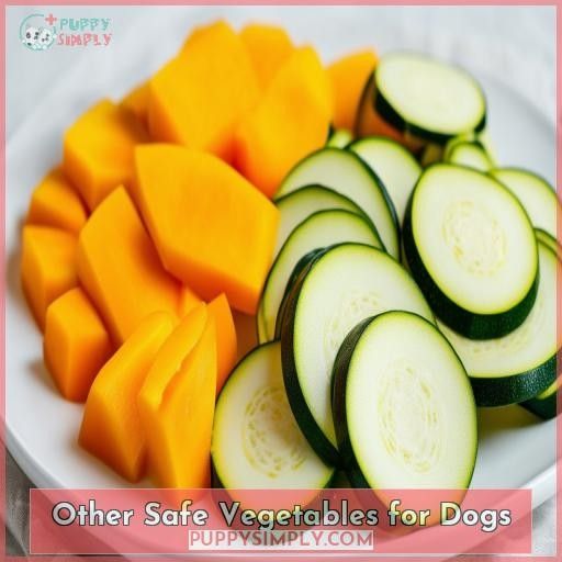 Other Safe Vegetables for Dogs