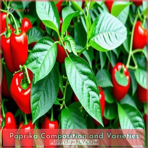 Paprika Composition and Varieties