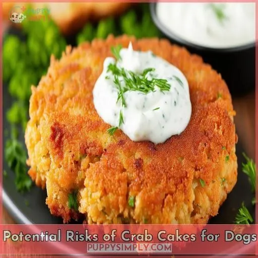 Potential Risks of Crab Cakes for Dogs