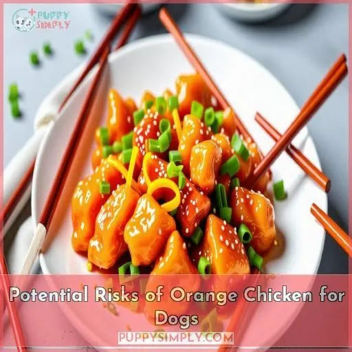 Potential Risks of Orange Chicken for Dogs