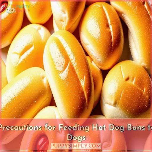 Precautions for Feeding Hot Dog Buns to Dogs