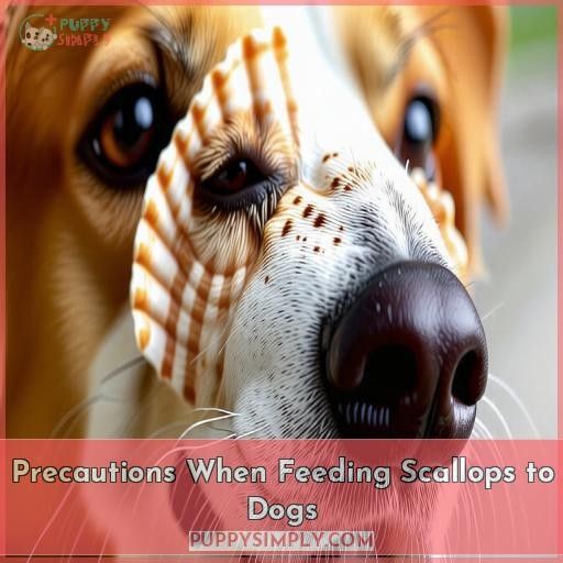 Precautions When Feeding Scallops to Dogs