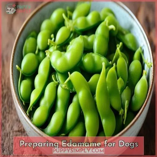 Preparing Edamame for Dogs