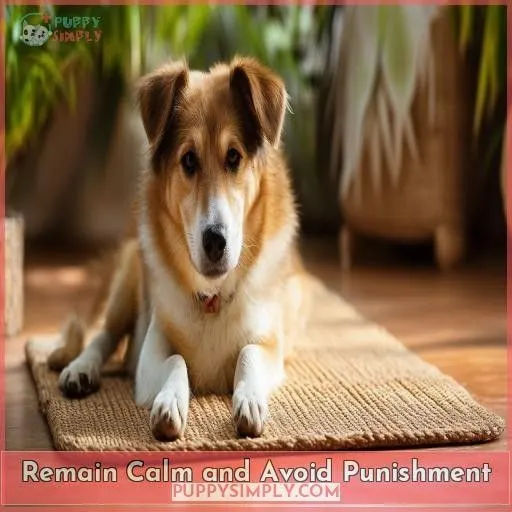 Remain Calm and Avoid Punishment
