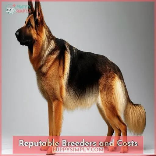 Reputable Breeders and Costs