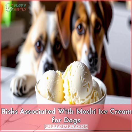Risks Associated With Mochi Ice Cream for Dogs