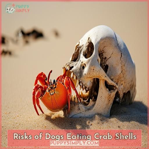 Risks of Dogs Eating Crab Shells