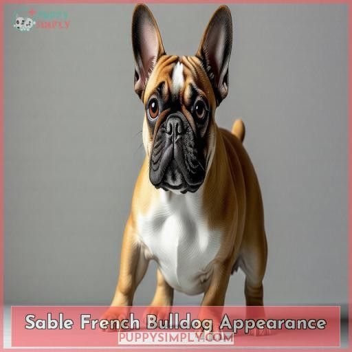 Sable French Bulldog Appearance