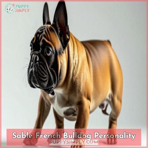 Sable French Bulldog Personality