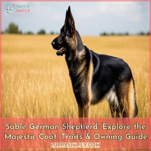 Sable German Shepherd Explore the Majestic Coat, Traits & Owning Guide
