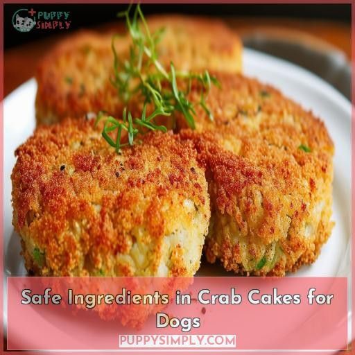Safe Ingredients in Crab Cakes for Dogs