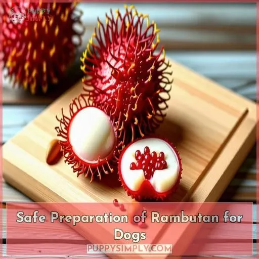 Safe Preparation of Rambutan for Dogs