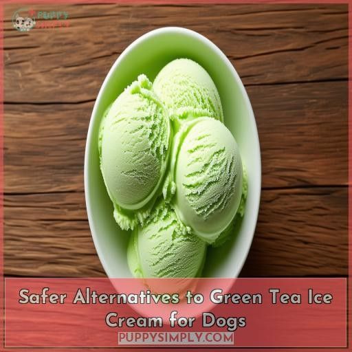Safer Alternatives to Green Tea Ice Cream for Dogs