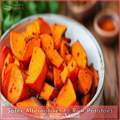 Safer Alternatives to Raw Potatoes