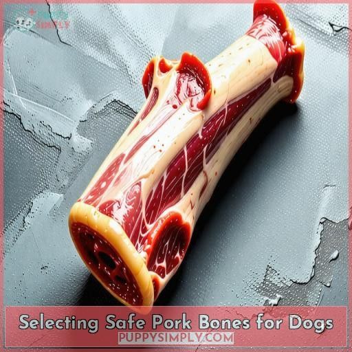 Selecting Safe Pork Bones for Dogs