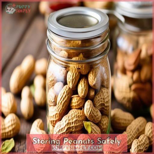 Storing Peanuts Safely