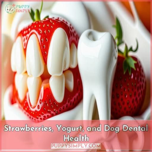 Strawberries, Yogurt, and Dog Dental Health