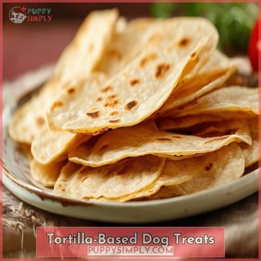 Tortilla-Based Dog Treats