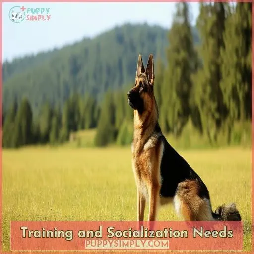 Training and Socialization Needs