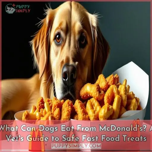 what can dogs eat from mcdonald