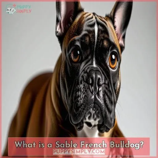 What is a Sable French Bulldog