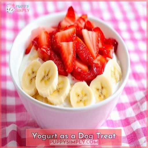 Yogurt as a Dog Treat