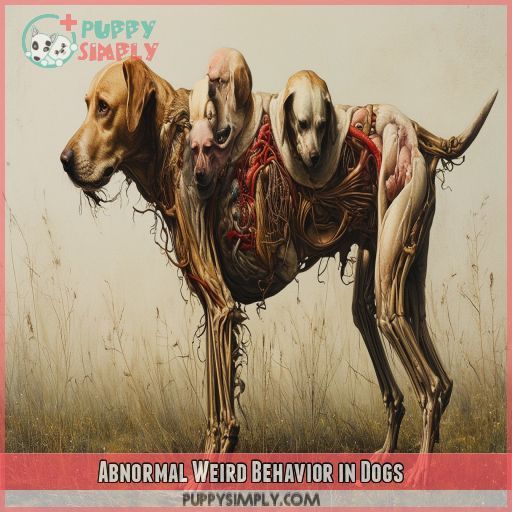 Abnormal Weird Behavior in Dogs