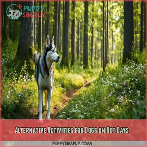 Alternative Activities for Dogs on Hot Days