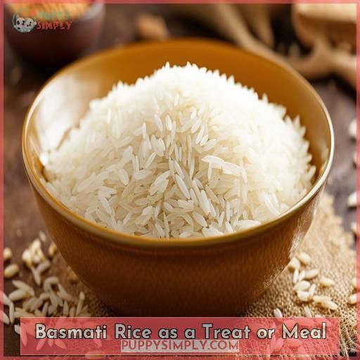 Basmati Rice as a Treat or Meal