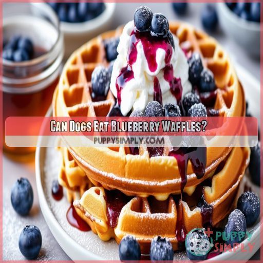 Can Dogs Eat Blueberry Waffles
