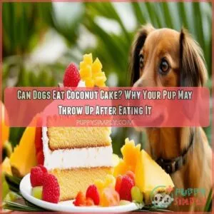 can dogs eat coconut cake