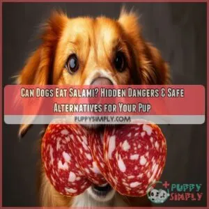 can dogs eat salami