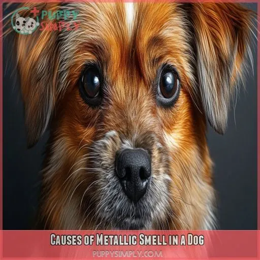Causes of Metallic Smell in a Dog