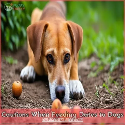 Cautions When Feeding Dates to Dogs