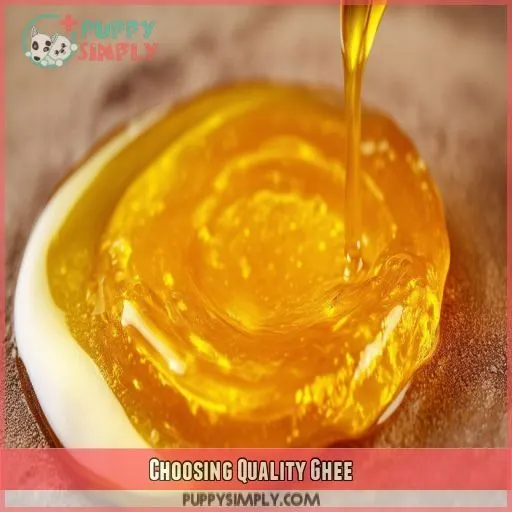 Choosing Quality Ghee