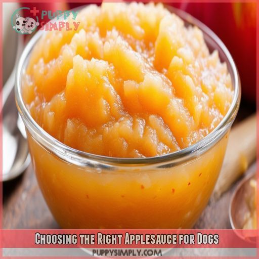 Choosing the Right Applesauce for Dogs