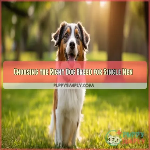 Choosing the Right Dog Breed for Single Men