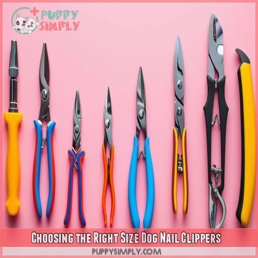 Choosing the Right Size Dog Nail Clippers