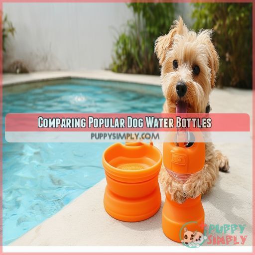 Comparing Popular Dog Water Bottles
