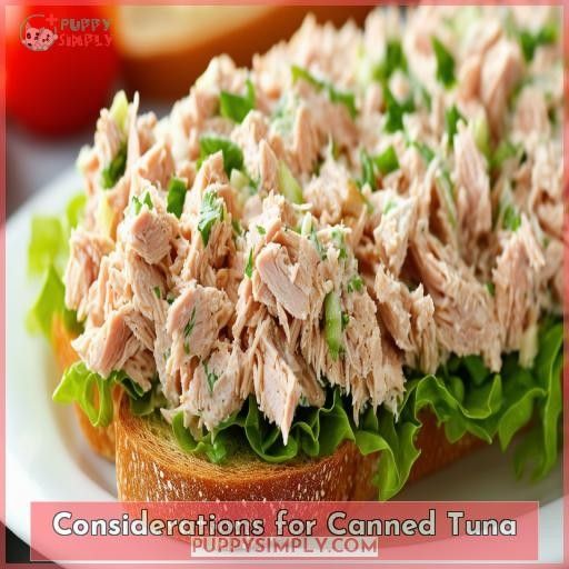 Considerations for Canned Tuna