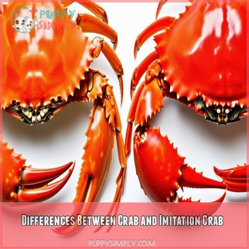 Differences Between Crab and Imitation Crab