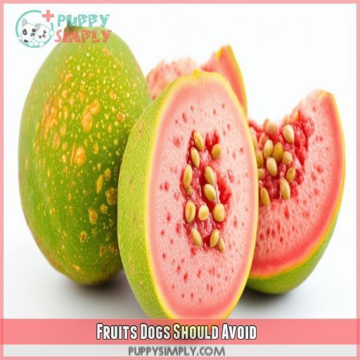 Fruits Dogs Should Avoid