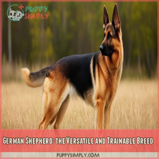 German Shepherd: the Versatile and Trainable Breed