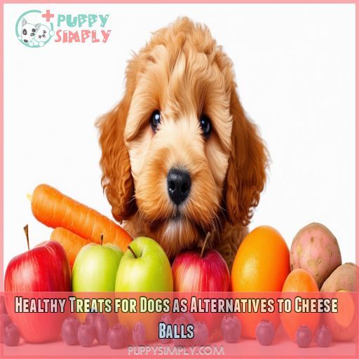 Healthy Treats for Dogs as Alternatives to Cheese Balls