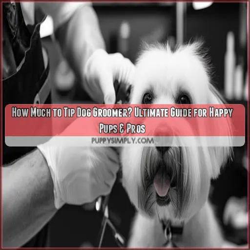 how much to tip dog groomer