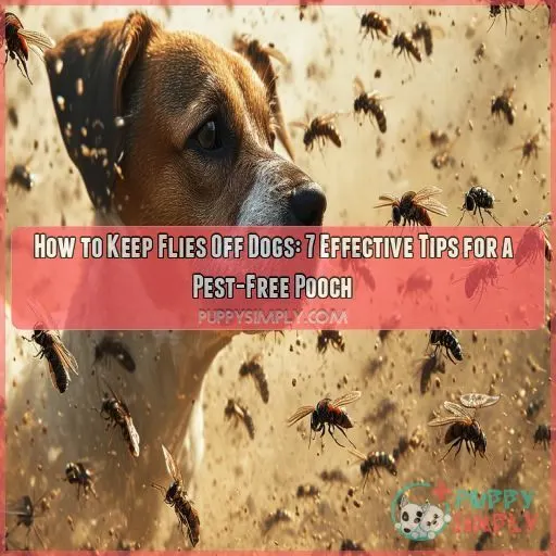 how to keep flies off dogs