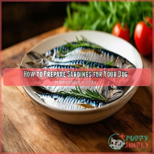 How to Prepare Sardines for Your Dog