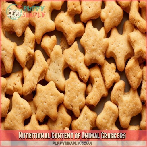 Nutritional Content of Animal Crackers